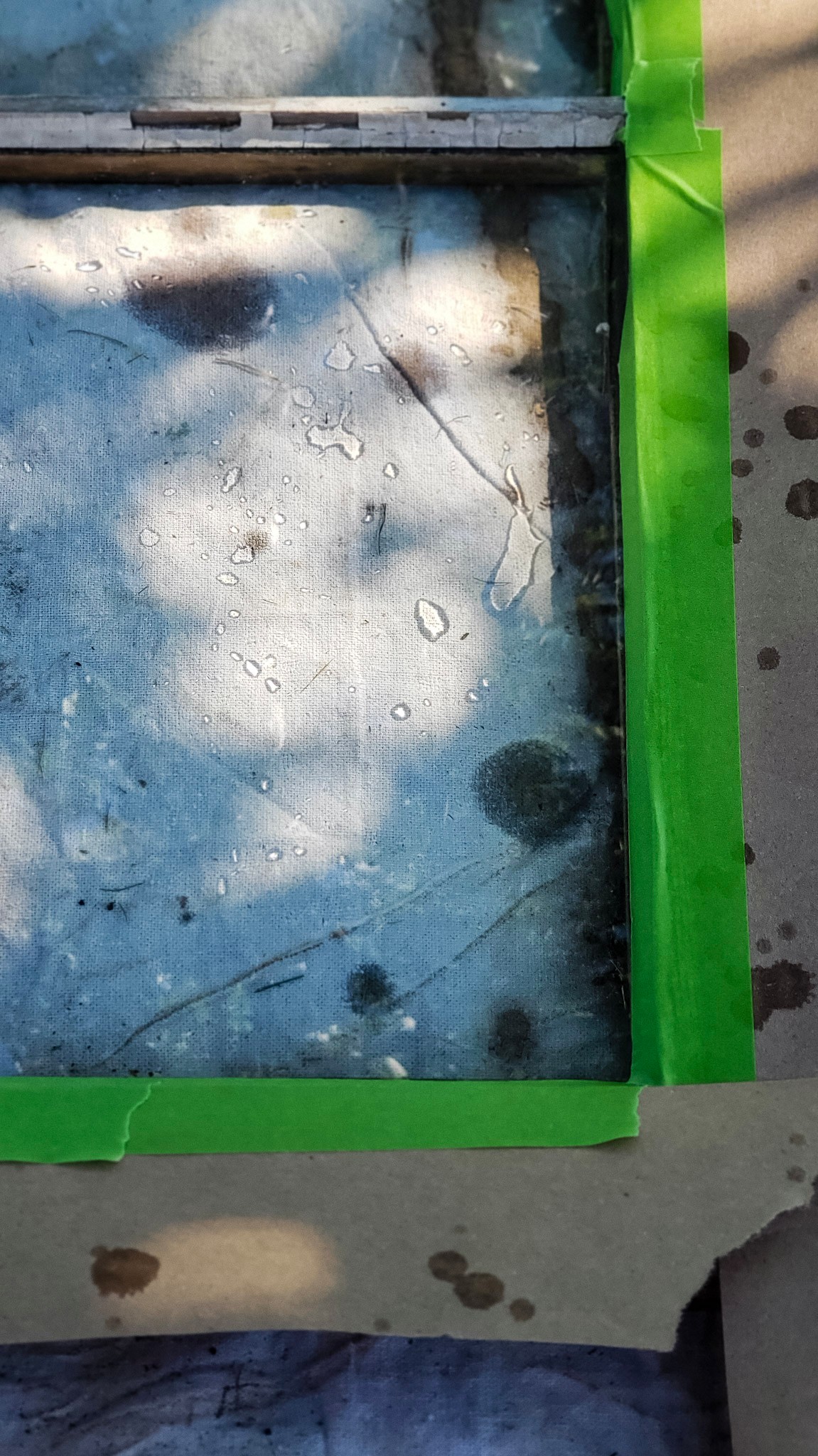 How to make a faux mercury glass mirror - Tidy Mo